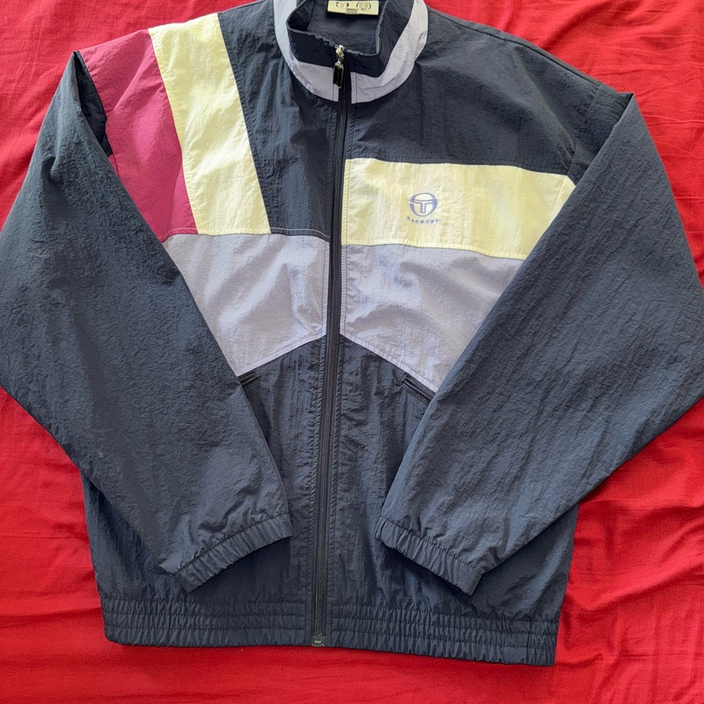 Authentic Men’s Sergio Tacchini Colorblock Jacket
